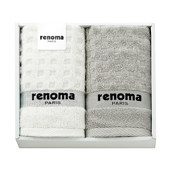 レノマ フェイスタオル2P