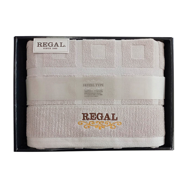 リーガル/スクエア バスタオル（グレー）