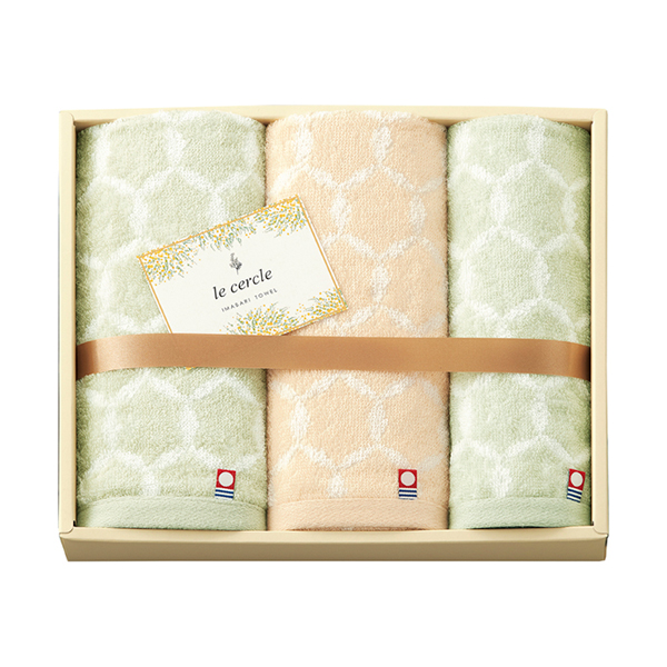 le cercle フェイスタオル2P・ハンドタオル1P
