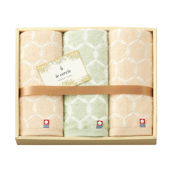 le cercle フェイスタオル3P