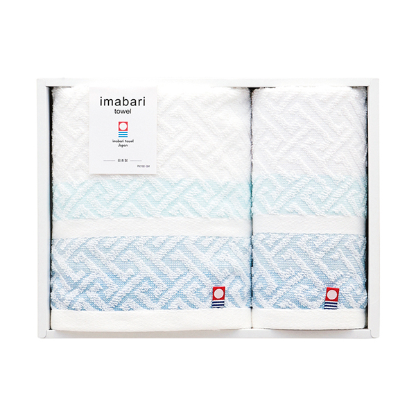 スピニングモード 紋ジャカード今治 フェイスタオル1P・ウォッシュタオル1P