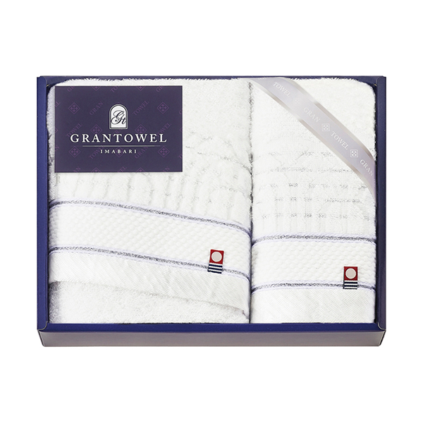 グランタオル今治 ホテルタイプ フェイスタオル1P・ハンドタオル1P