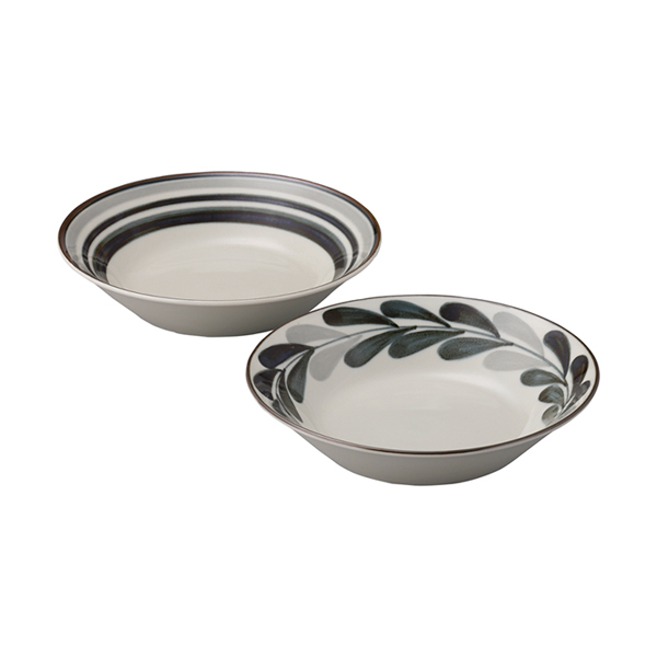 MONOKUROモノクロ 深皿ペア