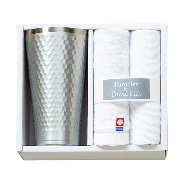 タンブラー＆今治産タオル＆マイクロファイバークロスセットA