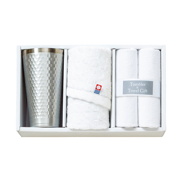 タンブラー＆今治産タオル＆マイクロファイバークロスセットB