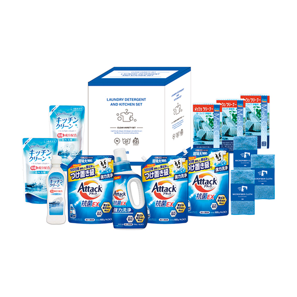 花王アタック抗菌EX 洗剤バラエティセットE