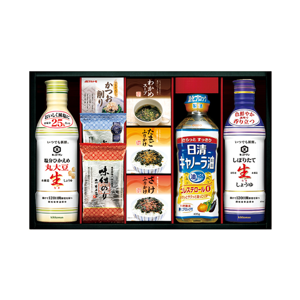 キッコーマン塩分ひかえめ生しょうゆ＆バラエティギフトD