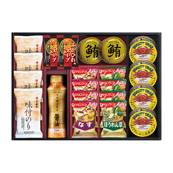 アマノフーズ＆大森屋味付のりギフトF