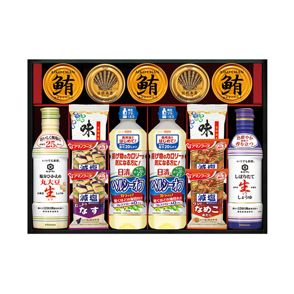 キッコーマン＆アマノフーズ＆日清オイリオ バラエティセットD