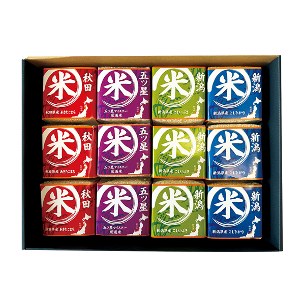 初代田蔵 味わいブランド米食べくらべギフトセットB