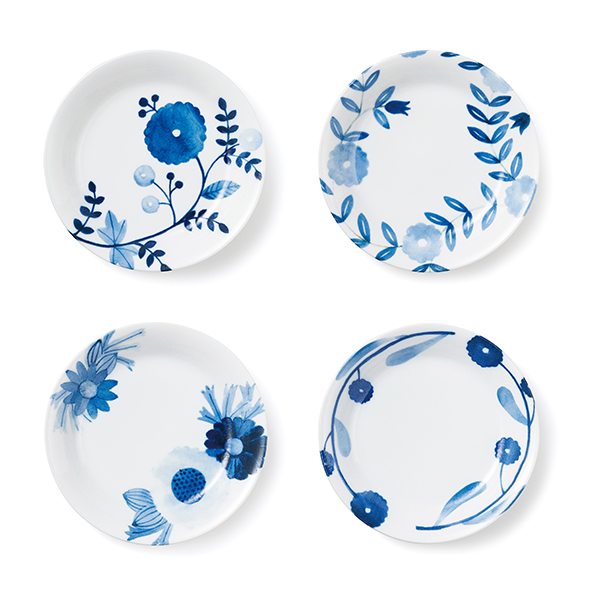 Oriental Flower パスタプレートセット