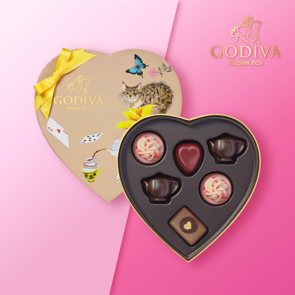 GODIVA アリスのティーパーティ セレクション（6粒入）