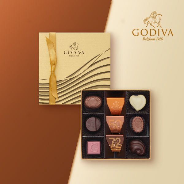 GODIVA ハートオブ ゴールドコレクション（9粒入）