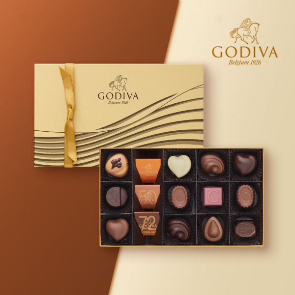GODIVA ハートオブ ゴールドコレクション（15粒入）