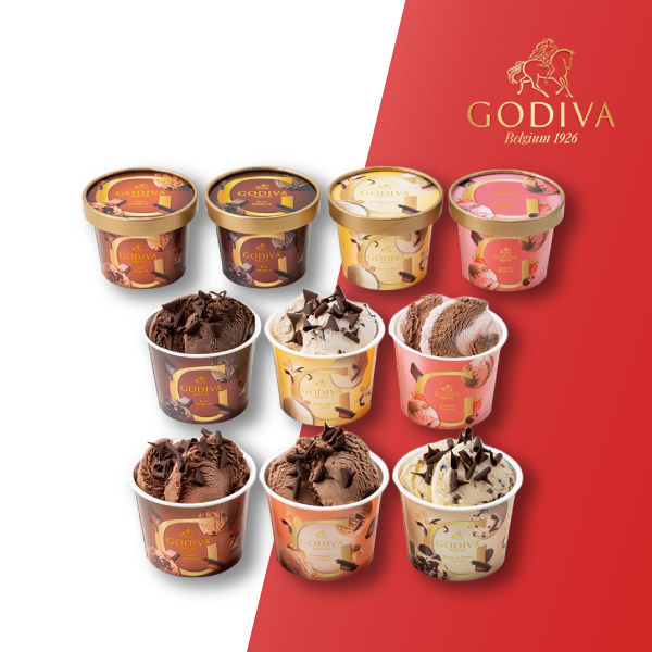 GODIVA アイスギフトセット 10個入り