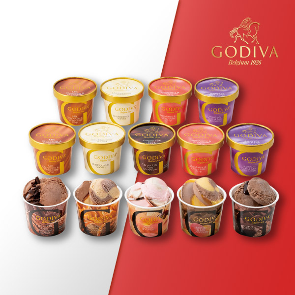 GODIVA アイスギフトセット 14個入り