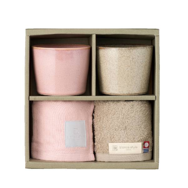 くつろぎペアカップ＆タオルPK