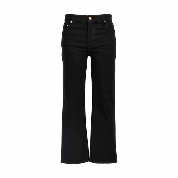 Cropped Kick Flare' jeans Jeans