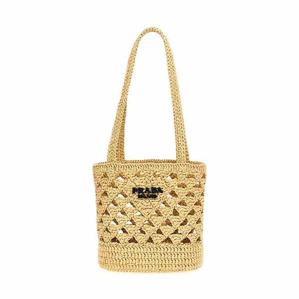 Crochet logo handbag Hand bags
