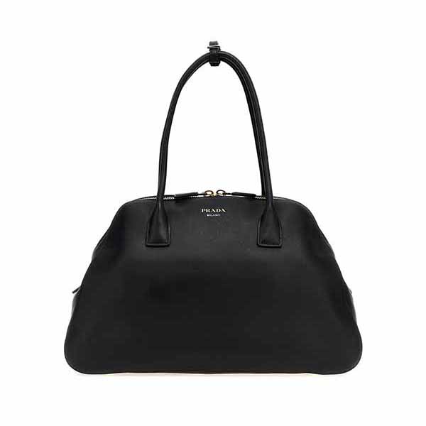 Medium leather shopping bag Tote bag