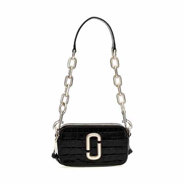 The Croc-Embossed Snapshot' crossbody bag Crossbody bags
