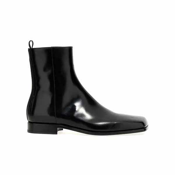 Brushed leather chelsea boots Boots, ankle boots