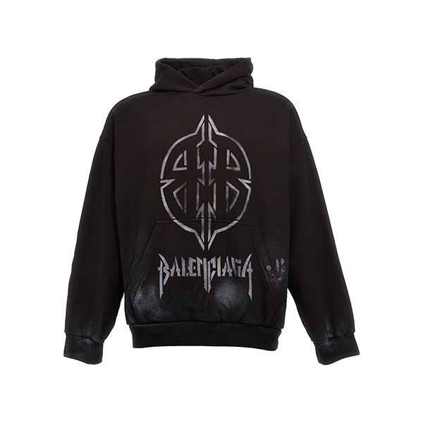 Metal BB Stencil' hoodie Sweatshirt