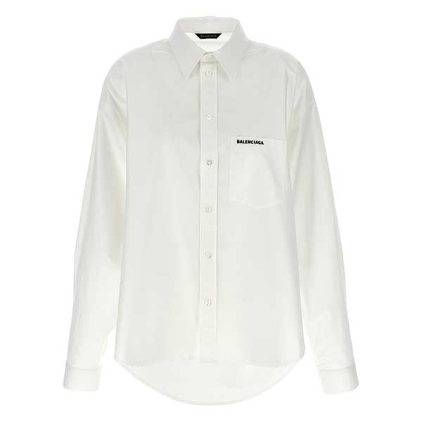 Logo embroidery shirt Shirt, blouse