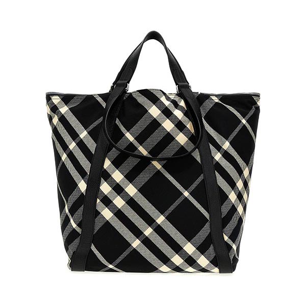 Shopping Burberry Check Tote bag