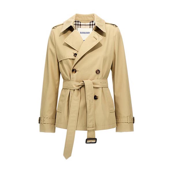 SP25' short trench coat Coats, trench coats