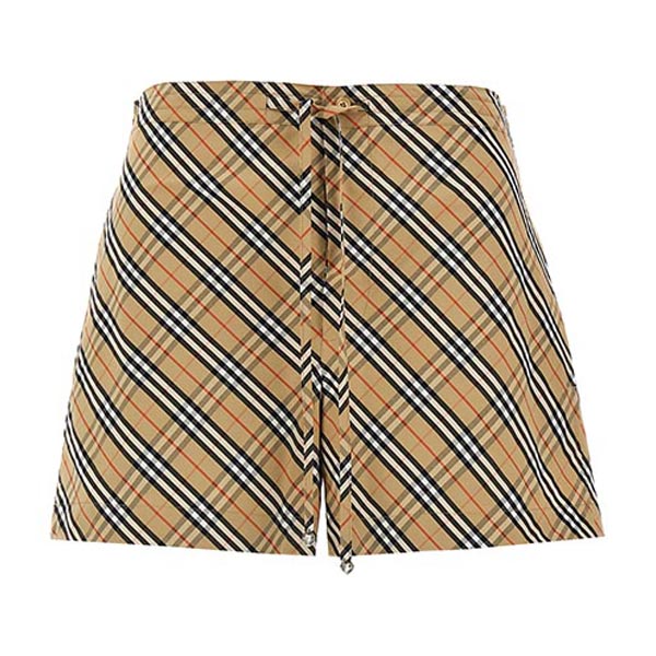 Check' shorts Bermuda, short