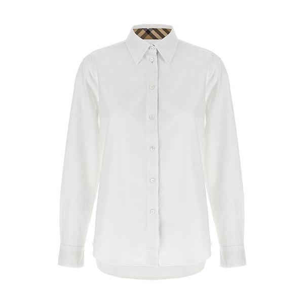 Burberry Check insert shirt Shirt, blouse