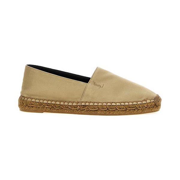 Logo embroidery espadrilles Flat shoes