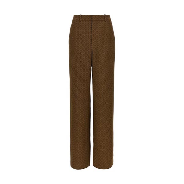 Medaglioni' twill pants Pants