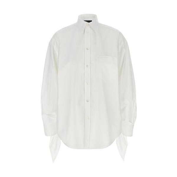 Knotted cuffs shirt Shirt, blouse