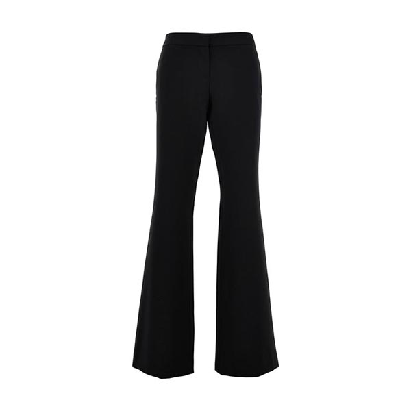 Crepe flared pants Pants
