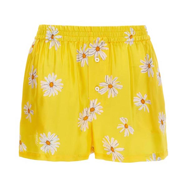 Margherite' print shorts Bermuda, short