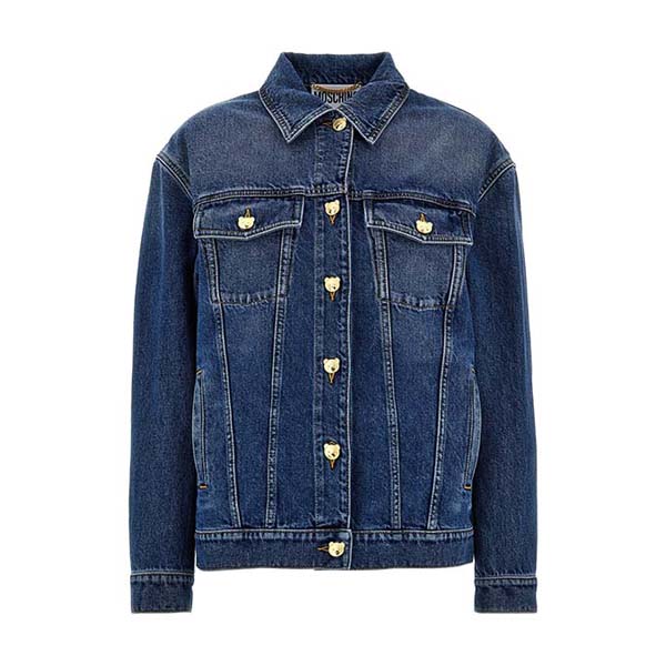 Teddy' button jacket Casual jackets, parka