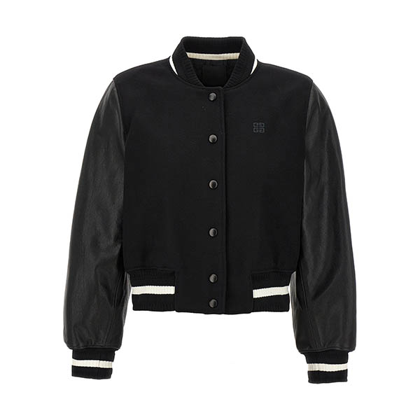 Varsity' bomber jacket Casual jackets, parka