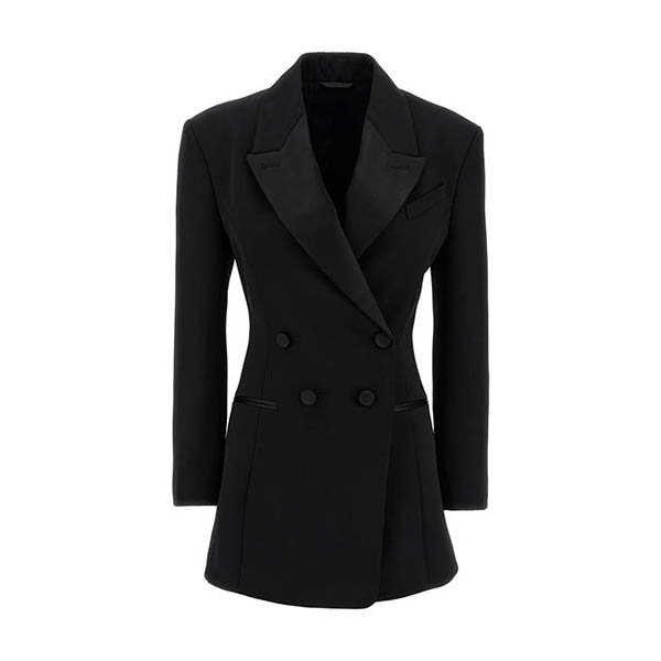 Pleated back blazer Blazer and Suits