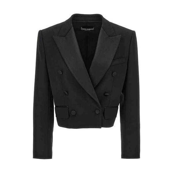 Tuxedo' crop blazer Blazer and Suits