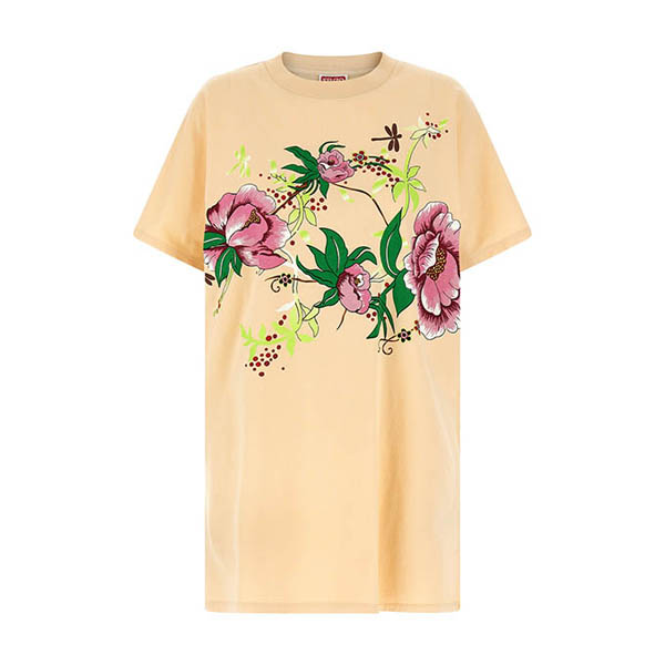 Peonies Kimono' dress Dresses