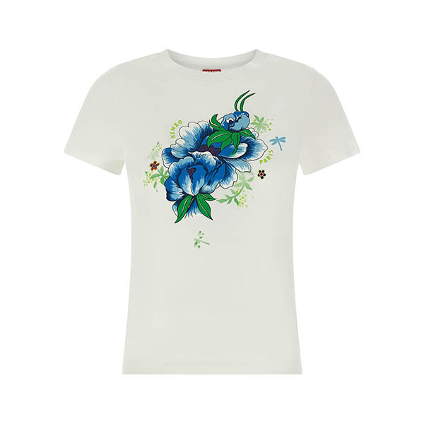 Kenzo Peonies' T-shirt T-shirt