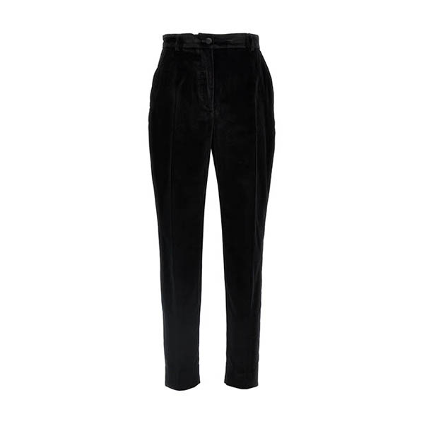 Velvet tuxedo pants Pants