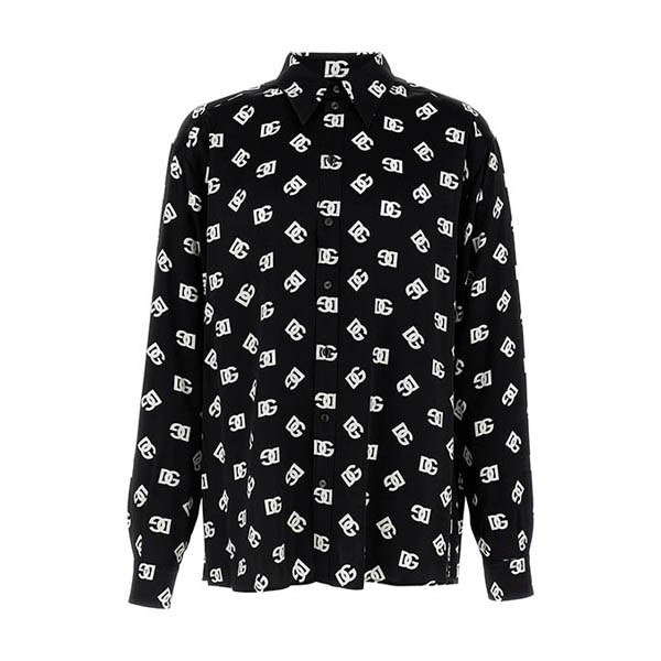 Satin logo shirt Shirt, blouse