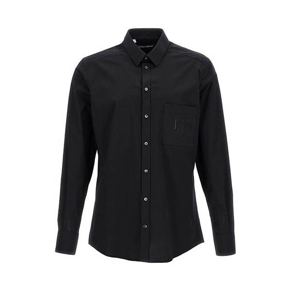 Logo embroidery shirt Shirt, blouse