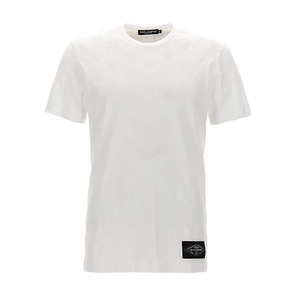 Flocked logo T-shirt T-shirt