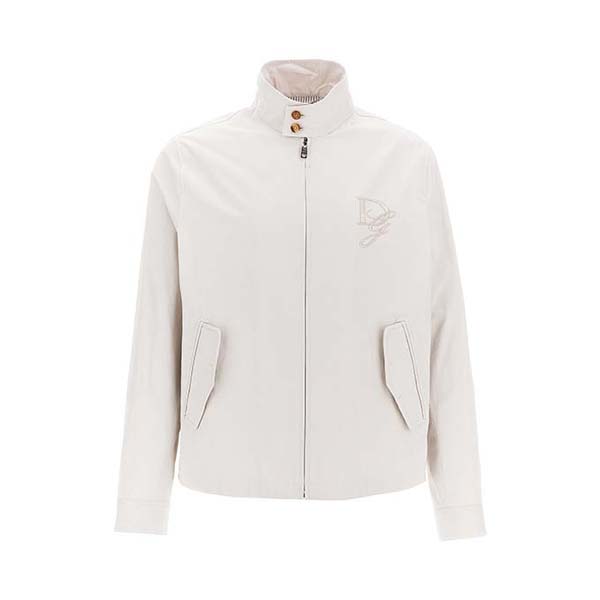 Logo embroidery jacket Casual jackets, parka