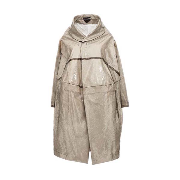 Oversize texture trench coat Coats, trench coats