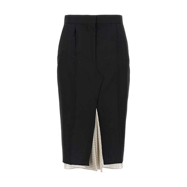 Exposed lining skirt Skirts